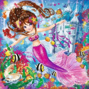 Ravensburger pusle  3x49 tk Kaunid merineitsid