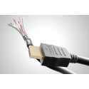 goobay Ultra High-Speed HDMI cable with Ethernet, HDMI 2.1 (black, 3 meters)