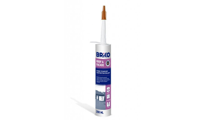 BRIKO Katuse / Fassaadi Pruun 290 ml