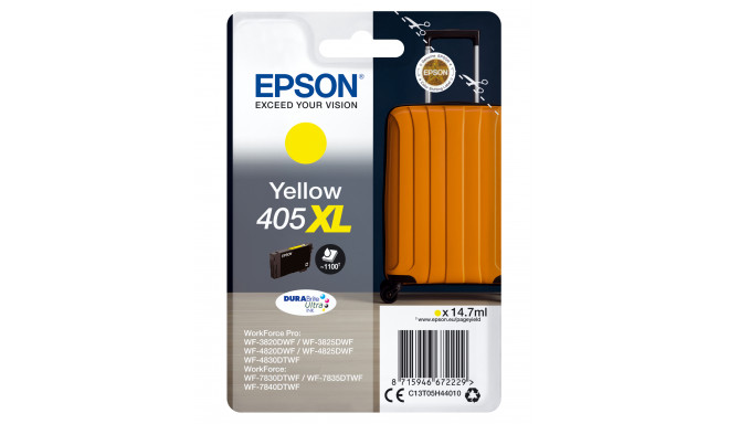 Epson Singlepack Yellow 405XL DURABrite Ultra Ink