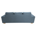 Corner sofa DAGMAR light blue