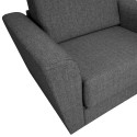 Armchair bed VESPER dark greygrey