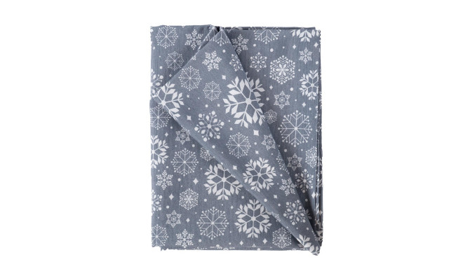 Laudlina WINTER FLOWERS, 136x220cm, lumehelbed, 50%polüester, 50%puuvill, kangas 384