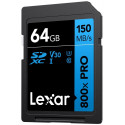 MEMORY SDXC 64GB UHS-I/LSD0800P064G-BNNNG LEXAR