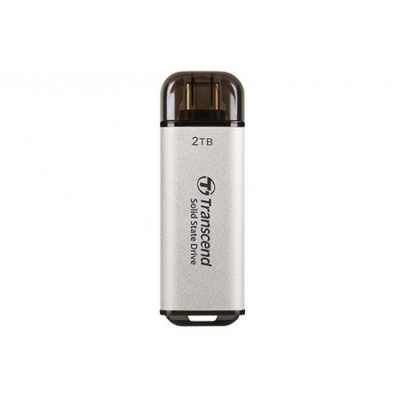 External SSD|TRANSCEND|ESD300|2TB|USB-C|Write speed 950 MBytes/sec|Read speed 1500 MBytes/sec|TS2TES