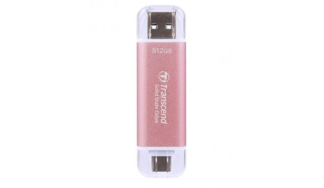 External SSD|TRANSCEND|ESD310|512GB|USB-C|USB|3D NAND|Write speed 900 MBytes/sec|Read speed 1050 MBy