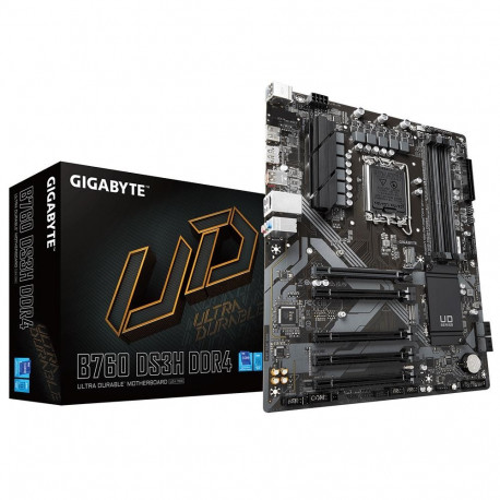 Mainboard|GIGABYTE|Intel B760 Express|LGA1700|ATX|Memory DDR4|Memory slots 4|4xPCI-Express 3.0 1x|1x