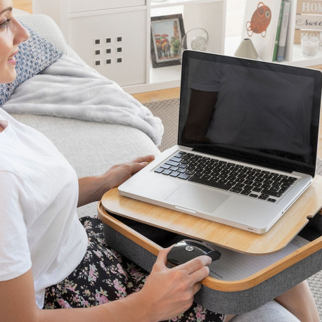 Kaasaskantav sülearvuti töölaud koos alusega Larage InnovaGoods