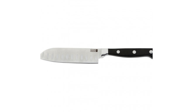 Santoku Nazis Quid Professional Inox Chef Black Melns Metāls (13 cm) (Pack 10x)