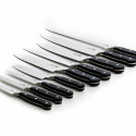 Peeler Knife Quid Professional Inox Chef Black Metal 9 cm (Pack 10x)