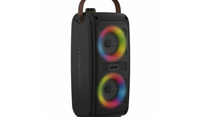 Kaasaskantavad Bluetooth Kõlarid Denver Electronics Must LED RGB