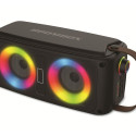 Portable Bluetooth Speakers Denver Electronics Black LED RGB