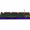 Gaming Keyboard The G-Lab Mercury AZERTY French Black