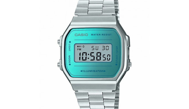 Мужские часы Casio A168WEM-2EF Серебристый