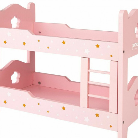 Bunk bed Woomax Pink 4 Units 31 x 26 x 16 cm