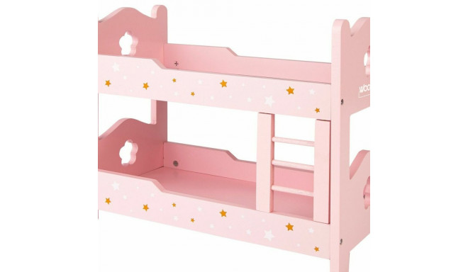 Bunk bed Woomax Pink 4 Units 31 x 26 x 16 cm