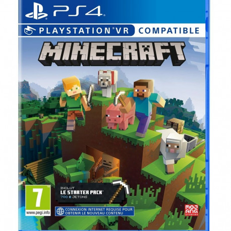 PlayStation 4 videomäng Mojang Minecraft Starter Refresh Edition