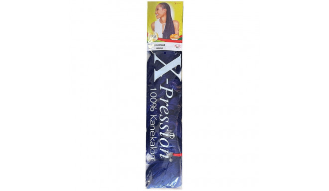 Hair extensions X-Pression Pression Indigo Violet Synthetic