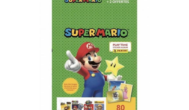 Pack of stickers Panini 14+2 80 Units Super Mario Bros™