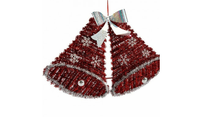 Christmas bauble Krist+ 19CH141-L 19CH141-L White Red polypropylene PET Hoods 52 x 31,5 x 7,5 cm Pen