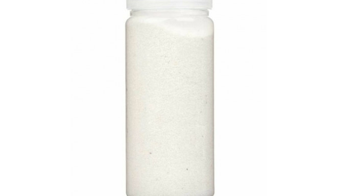 Decorative sand White 700 g (12 Units)