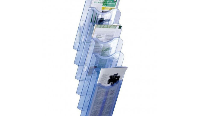 Counter Display Archivo 2000 Archiplay Wall Transparent Din A4 Blue