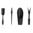 Tool Set Garden Anthracite polypropylene 24 Units