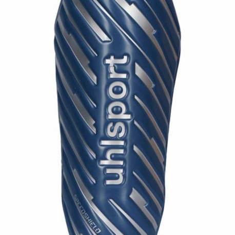 Football Shinguards Uhlsport Speedshield Blue - L