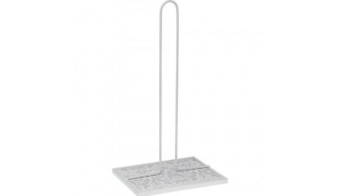 Kitchen Paper holder Versa Damasco Metal Steel MDF Wood 16,5 x 31 x 13 cm