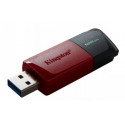 KINGSTON 128GB USB3.2 GEN 1 DATATRAVELER EXODIA M (BLACK + RED)