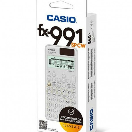 Teaduskalkulaator Casio Sinine Valge
