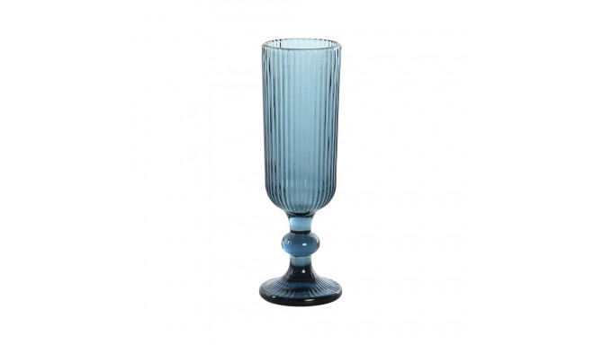 Set of cups DKD Home Decor Blue Crystal 150 ml