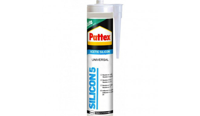 Силикон Pattex Silicon 5 Универсальный Прозрачный 280 ml