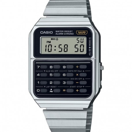 Unisex Kell Casio VINTAGE CALCULATOR (Ø 34 mm)