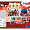 Набор из 4 пазлов Miraculous: Tales of Ladybug & Cat Noir Clementoni Edukit