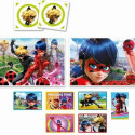 4 Pusle Komplekt Miraculous: Tales of Ladybug & Cat Noir Clementoni Edukit