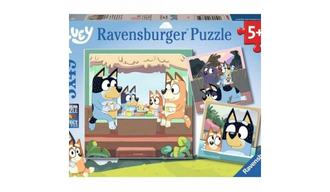 3-Puzzle Set Bluey Ravensburger 05685 147 Pieces