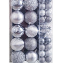 Christmas Baubles Silver (50 Units)