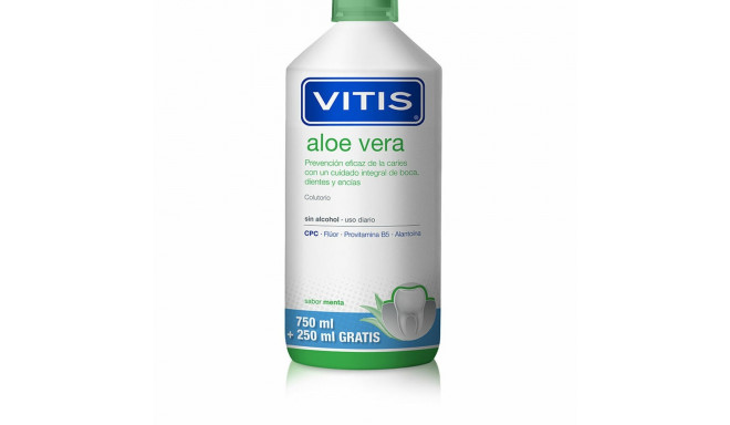 Mouthwash Vitis Aloe Vera Aloe Vera 1 L