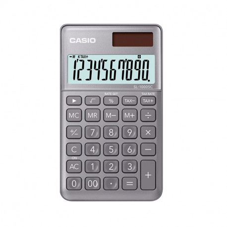 Kalkulaator CASIO SL-1000SC, säravhall