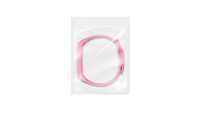 Silicone strap for XIAOMI Mi Band 5 / 6 / 7 pink (37)