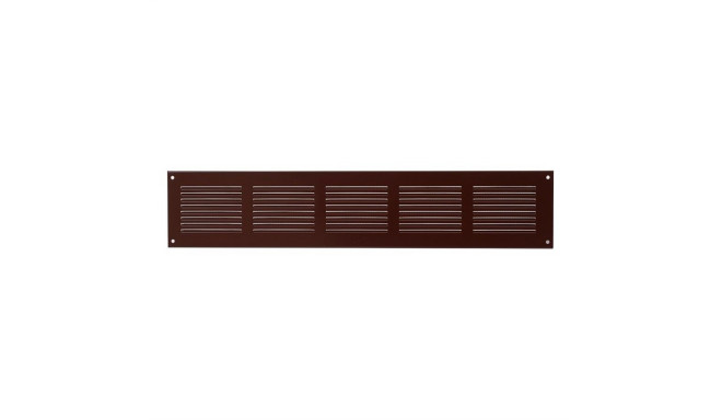 GRILLE METAL 500X100, BROWN