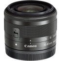 Canon EF-M 15-45mm f/3.5-6.3 IS STM (Black) -  Demonstracinis (expo) - Baltoje dėžutėje (white box)