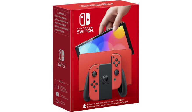 Nintendo Switch (OLED-Model) Mario Edition red