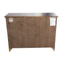 Side board JAMES 120x46xH91cm, rustic oak