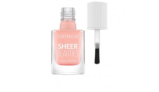 CATRICE SHEER BEAUTIES nail polish #050-peach for the stars 10,5 ml