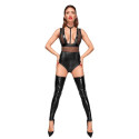Body z chokerem XL Noir Handmade