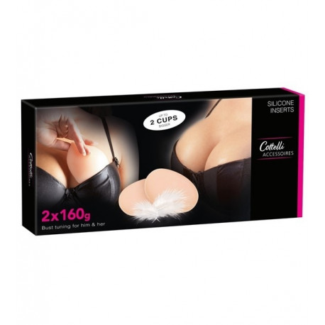 Silikoonist kunstlikud rinnad 2 x 160g