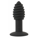 Korek analny Twist 10,7 cm Black Velvets