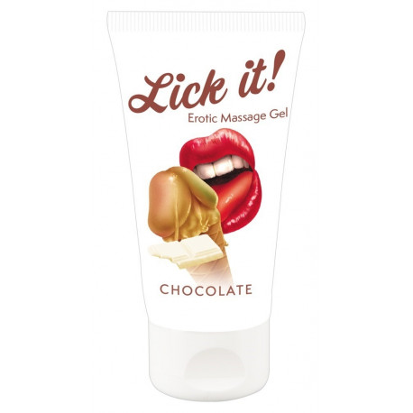 Lick-it massaažigeel valge šokolaad 50ml